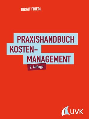 cover image of Praxishandbuch Kostenmanagement